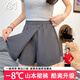 翊尚美休閑裙褲女2025年夏季新款短褲女小個子山本速干工裝薄款闊腿褲子 灰色 【冰感不悶防尷尬】 M 【推薦95-110斤】