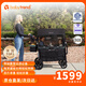 Babytrend美國進(jìn)口嬰兒手推車(chē)戶(hù)外露營(yíng)車(chē)可坐可躺折疊寶寶遛娃神器一車(chē)3用