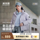波司登（BOSIDENG）【七夕禮物】25新款羽絨服男女同款情侶90絨立領(lǐng)短外套B250246360 灰紫檀6443【卡碼拍大】 M 165/88A