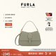 芙拉（FURLA）【七夕禮物】【明星同款】FLOW中號(hào)牛皮女士通勤手提包單肩斜挎包 綠色