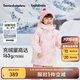 巴拉巴拉童裝女童羽絨服冬裝兒童三麗鷗外套【庫洛米IP】 紅色調(diào)00366-白鴨絨 120 充絨量114g