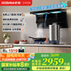 老板（Robam）【小黑翼D1U】超薄頂側(cè)雙吸抽吸油煙機(jī)27.5風(fēng)量大吸力家用一級(jí)能效可配燃?xì)庠?【升級(jí)款D1U】27.5風(fēng)量頂側(cè)雙吸煙機(jī) 【李佳琦直播間同款煙機(jī)】