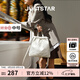 歐時(shí)納（JUST STAR）趙昭儀同款雙肩包女款2025年新款通勤旅行背包書(shū)包七夕情人節(jié)禮物