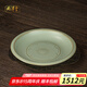 周澤堂 同心壺承 汝窯干泡臺(tái) 茶托養(yǎng)壺托 景德鎮(zhèn)陶瓷 汝瓷茶具配件 同心壺承 360ml