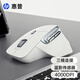 惠普（HP）Professor 1三模無線藍(lán)牙鼠標(biāo)靜音人體工學(xué)設(shè)計(jì)辦公筆記本電腦通用可充電筆記本電腦通用 【陶瓷白】三模鏈接+送充電線