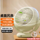 【空氣循環(huán)扇】2025新款桌面風(fēng)扇 落地扇 臺(tái)式靜音小型電風(fēng)扇制冷空調(diào)臥室桌面床頭辦公室 綠色 可用3天丨3檔強(qiáng)風(fēng)丨低噪輕音 3000mAh