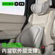 CICIDO夕多雙層汽車(chē)頭枕腰靠套裝車(chē)用護頸枕座椅腰墊護腰靠背開(kāi)車(chē)靠枕腰托