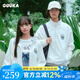 古由卡（GUUKA）matsui休閑夾克外套男士潮牌男裝秋季2025新情侶裝寬松長袖高級(jí)感 白色 M