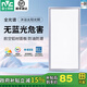 雷士（NVC）led集成吊頂廚衛(wèi)燈吸頂燈鋁扣板衛(wèi)生間平板【國家補貼】面板燈 強推【全光譜】霧銀24瓦正白光