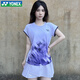 YONEX新款尤尼克斯羽毛球服運動(dòng)比賽服女款套裝上衣T恤短褲短裙 女款套裝-20785CR-霧紫 L