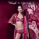 黛安芬/Triumph極絲居家真絲V領(lǐng)家居服舒適紅品睡袍女H000161/H000186 H000186（長款睡袍）節(jié)日紅-R9 均碼