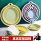 德國品質(zhì)可折疊洗盆大號(hào)家用學(xué)生宿舍嬰兒盆便攜式壓縮旅行洗衣盆 粉色【小號(hào)】