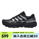 邁樂（Merrell）運動戶外越野跑鞋VAST SKY長空男女款防滑耐磨輕量跑山鞋越野鞋 MR2325101-02黑銀 38