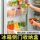 通用冰箱收納盒食物分類(lèi)擴容整理水果蔬菜冰箱加厚保鮮冰箱收納盒 加厚保鮮冰箱收納盒 今日下單-拍一發(fā)六