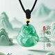 戀晴玉佛項(xiàng)鏈女足金轉(zhuǎn)運(yùn)珠非洲翠吊墜七夕情人節(jié)禮物送女友老婆生日