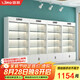 信京玻璃展示柜樣品柜產(chǎn)品陳列柜化妝品柜帶鎖美容院商場(chǎng)貨柜禮品展柜