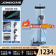 九牧（JOMOO）官方花灑淋浴套裝鋼琴按鍵大置物臺淋浴噴頭精銅淋浴空氣增壓自潔 S2-【恒溫款】槍灰色數(shù)顯氛圍燈