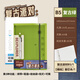 樂(lè )普升比心可撕活頁(yè)本可拆卸不酪手集成式活頁(yè)收納本筆記本考研記事本活頁(yè)替芯B098-B5復古綠+072-B5替芯