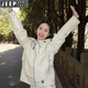 JEEP SPIRIT沖鋒衣女款小個(gè)子三合一2025新款戶(hù)外防風(fēng)防水川西旅游雪霽黃外套 25636雪霽黃【三防科技】 XS