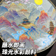 名遇水彩顏料敦煌珠光水粉固體畫套裝60色美術(shù)生專用填色畫材分裝國(guó)畫彩繪調(diào)色盤兒童生日禮物