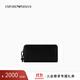 EMPORIO ARMANI/阿瑪尼官方旗艦【禮物】新款男女情侶牛皮革錢(qián)夾錢(qián)包卡包秋冬 80001-黑色