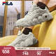 FILA 斐樂官方男鞋面包可頌鞋復(fù)古時(shí)尚老爹鞋舒適輕便休閑運(yùn)動(dòng)鞋 燕麥色-OM 41