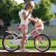 優(yōu)貝（RoyalBaby）兒童自行車兒童單車小孩女童單車3-6-9歲腳踏車珍妮公主 經(jīng)典款-粉白 18寸
