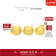 周大福chiikawa聯名吉伊卡哇哈奇喵烏薩奇足金轉運珠吊墜配繩【可選】 R37553 烏薩奇