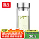 富光雙層玻璃杯 大容量高硼硅玻璃泡茶杯子 帶茶隔商務(wù)辦公水杯男女士
