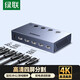 綠聯(lián)HDMI畫(huà)面分割器四進(jìn)一出4進(jìn)1出分配器支持DNF游戲搬磚電腦視頻分屏器監(jiān)控同步拼接器四八畫(huà)面器 畫(huà)面分割器4進(jìn)1出【4K款】55498