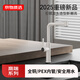 京物廚房水龍頭全銅冷熱抽拉式奶白洗菜盆PEX內管龍頭水槽旋轉洗碗池 廚房E款【奶白】 配60cm冷熱軟管