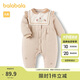 巴拉巴拉連體衣寶寶秋冬裝外出抱衣爬服保暖200423120010