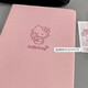 溥畔可愛(ài)KT貓筆記本高顏值少女心日記本ins風(fēng)KT寫(xiě)字筆凱蒂貓耐用學(xué)生記事本送女同學(xué)送閨蜜好友伴手禮 2本 粉色KT貓皮面筆記本＋ 2支 隨機KT筆