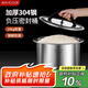 美廚（maxcook）米桶米箱儲存罐 304不銹鋼雜糧密封儲物桶裝米米缸10KG MCX5813