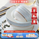 華光骨瓷餐具套裝 陶瓷碗套裝家用輕奢餐具整套 結(jié)婚喬遷禮 圣托里尼 【適用6-8人】 48頭