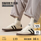 Semir男鞋復(fù)古德訓(xùn)鞋男秋季新款簡約休閑鞋板鞋男STH243039 米黑 42