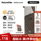 NatureHike挪客迷你睡袋大人成人戶外夏季薄款露營旅行睡袋超輕便攜酒店隔臟 加大廣寒棕+送充氣枕