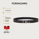 菲拉格慕（Ferragamo）男士雙面可調(diào)式GANCINI腰帶 0689112_C_105 七夕禮物送男友）