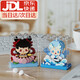 樂go積木哪吒手辦拼裝模型兒童玩具3d拼圖3-6-12歲男孩生日禮物15 哪吒+敖丙【兩款套防塵盒款】 8-10歲7十9哪咤敖丙小顆粒3d立體
