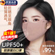 JCZS德國品牌防曬口罩女高顏值2025新款夏季透氣冰絲面罩立體無痕護眼 買1送1【柔和粉】升級冰感輕薄透氣  UPF50+ 【無痕親膚 修飾臉型】防曬口罩