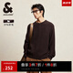 杰克·瓊斯（JACK&JONES）男裝秋冬時尚寬松毛衣肌理提花毛衫半拉鏈圓領(lǐng)套頭羊毛針織衫男 E11 巧克力蛋糕 L 180
