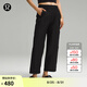 lululemon丨Utilitech? 女士 7/8 長(cháng)度直筒中腰長(cháng)褲 LW5FYZA 黑色 S