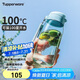 特百惠（Tupperware）樂趣550ML塑料杯夏季男女學生便攜運動水杯子大容量雙飲口 冰水藍