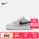 NIKE 耐克男女空軍一號休閑板鞋AIR FORCE 1內(nèi)嵌氣墊緩震小白鞋大童鞋 FZ1021-001 40 【建議腳長25cm】