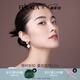 翡拉拉（fellala）時(shí)尚個(gè)性秋季基礎(chǔ)耳環(huán)女 簡約不對稱耳釘氣質(zhì)琺瑯耳飾潮禮物 商場同款