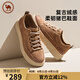 駱駝牌休閑低幫男鞋運(yùn)動(dòng)厚底經(jīng)典復(fù)古板鞋春夏季 P15S836006 咖色 40  