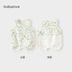 babylove嬰兒肚兜夏季薄款竹棉山茶紗布新生兒寶寶護(hù)肚臍神器睡覺(jué)防著涼