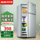 奧克斯（AUX）小冰箱迷你小型冰箱雙門(mén)家用冷藏冷凍兩用宿舍出租房辦公室用電冰箱節能省電 【全國聯(lián)?！?8A166D【2天約1度電】