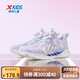 特步（XTEP）兒童童鞋【氫風8.0護足跑鞋】網(wǎng)面透氣旋轉扣跑鞋 雪青紫 33
