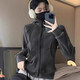 蕉下森林修身抓絨衣外套女2025秋冬季新款雙面絨奧利絨立領(lǐng)衛衣?lián)u粒絨上衣 修身款-炭灰色【雙面奧粒絨】 L (建議120-130斤)